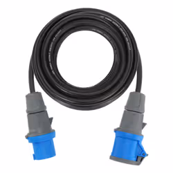 Brennenstuhl 1168650610 prolunghe e multiple 10 m 1 presa(e) AC Esterno Nero, Blu - Vista aggiuntiva 2