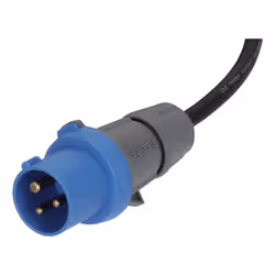 Brennenstuhl 1168650610 prolunghe e multiple 10 m 1 presa(e) AC Esterno Nero, Blu - Vista aggiuntiva 4