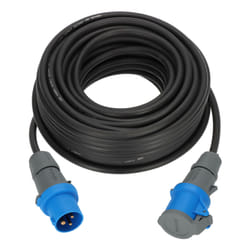 Brennenstuhl 1168650625 prolunghe e multiple 25 m 1 presa(e) AC Esterno Nero, Blu