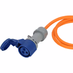 Brennenstuhl 1167650410 prolunghe e multiple 10 m 230 presa(e) AC Esterno Blu, Arancione, Grigio - Vista aggiuntiva 3