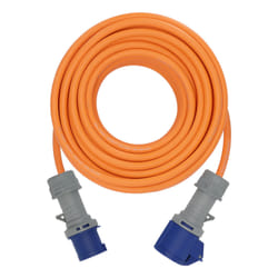 Brennenstuhl 1167650425 prolunghe e multiple 25 m 1 presa(e) AC Esterno Arancione