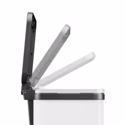 Hailo Öko duo Plus M 18 L Rettangolare Acciaio Bianco - Vista aggiuntiva 3