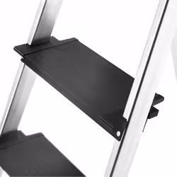 Hailo 8050-507 scala Scala pieghevole Alluminio, Nero - Vista aggiuntiva 4
