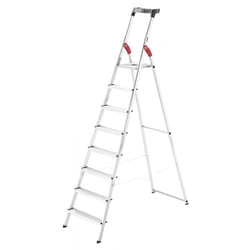 Hailo 8160-807 scala Scala pieghevole Alluminio, Nero