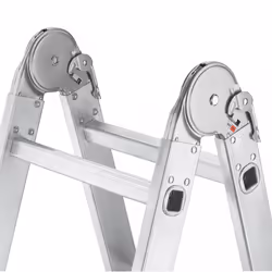 Hailo M60 Scala pieghevole Grigio - Vista aggiuntiva 2