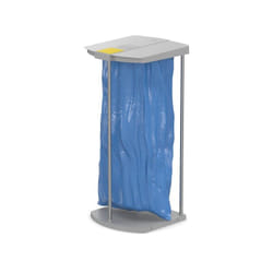 Hailo ProfiLine MSS XXXL Portasacchetto dell'immondizia autoportante Interno Metallo, Plastica Grigio