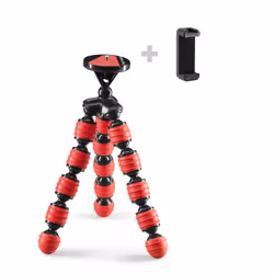 Cullmann Alpha 350, 3 gamba/gambe, Nero, Rosso, 23 cm
