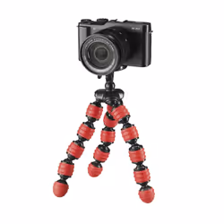 Cullmann ALPHA 350 treppiede Fotocamere digitali/film 3 gamba/gambe Nero, Rosso - Vista aggiuntiva 4