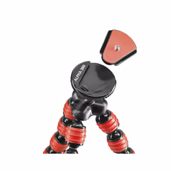 Cullmann Alpha 380 mobil treppiede Smartphone/fotocamera di azione 3 gamba/gambe Nero, Rosso - Vista aggiuntiva 4