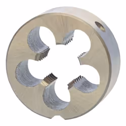 RUKO 237040, Dado per filettatura, High-Speed Steel (HSS), Rotazione a destra, Argento, M4, 5 mm