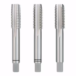 RUKO 230020, Punta filettata, High-Speed Steel (HSS), Rotazione a destra, Argento, M 2, Gambo quadrato