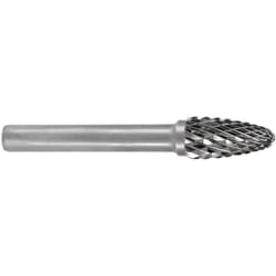 Ruko - 116032 Punta fresatrice Metallo temprato Arco a tutto sesto 10 mm Lunghezza 60 mm Diametro albero 6 mm