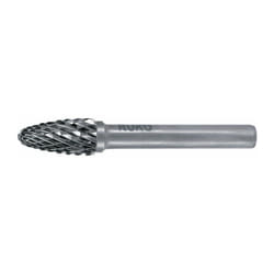 Ruko - Fresa rbf D.12mm testa-L.25mm gambo-D.6mm hm galv.KVZ 4