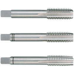 230520 - Juego de 3 machos para roscar a mano m din 352 hss, rectificados (M52) - Ruko