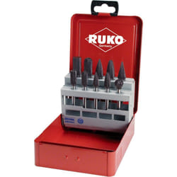 116003TC - Juego de 10 fresas de metal duro TiCN con vástago de 6 mm - Ruko