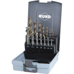 Ruko - 245052RO kit Maschi a macchina 14 parti din 371, din 376 HSSE-Co 5 1 kit