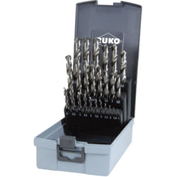 Ruko - 214215RO hss-g Kit punte a spirale da metallo 25 parti din 338 Alberino cilindrico 1 kit