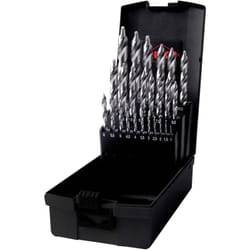 Ruko - 259215RO hss-g Kit punte a spirale 25 parti din 338 Albero a tre facce 1 kit