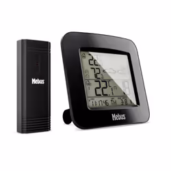 Mebus 40715 Funk-Wetterstation Nero Batteria - Vista aggiuntiva 4
