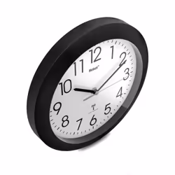 Mebus 52450 orologio da parete e da tavolo Orologio digitale Rotondo Nero - Vista aggiuntiva 4