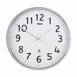 Mebus 52680, Parete, Cerchio, Argento, Vetro, 30,5 cm