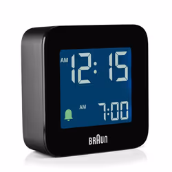 Braun BC08 Sveglia digitale Nero
