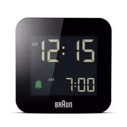 Braun BC08 Sveglia digitale Nero - Vista aggiuntiva 4