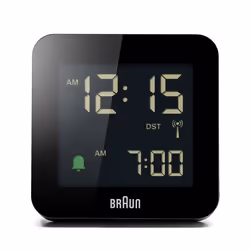 Braun BC09-DCF Sveglia digitale Nero - Vista aggiuntiva 3