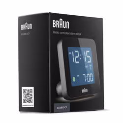 Braun BC09-DCF Sveglia digitale Nero - Vista aggiuntiva 7