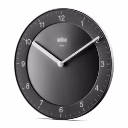 Braun BC 06 B Quarzwanduhr analog schwarz Orologio al quarzo Cerchio Nero - Vista aggiuntiva 3