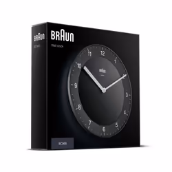 Braun BC 06 B Quarzwanduhr analog schwarz Orologio al quarzo Cerchio Nero - Vista aggiuntiva 5