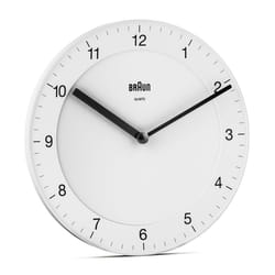 Braun BC06W Orologio al quarzo Rotondo Bianco