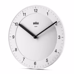 Braun BC06W Orologio al quarzo Rotondo Bianco - Vista aggiuntiva 3