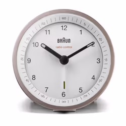 Braun BC07 Sveglia al quarzo Rosa, Bianco - Vista aggiuntiva 5