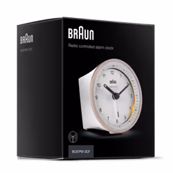 Braun BC07 Sveglia al quarzo Rosa, Bianco - Vista aggiuntiva 6