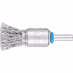 Dettagli tecnici Diametro albero 6 mm Dimensione, Ø 15 mm Materiale Acciaio inox Scopo di utilizzo Ruvida, sbavatura, pulizia ...