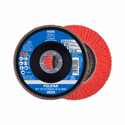 PFERD 67712536, 2,22 cm, 12,5 cm, 12200 Giri/min, 36 g, 10 pz