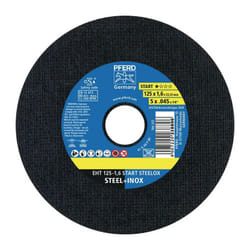 Pferd - Disco da taglio steelox box D125x1,6mm Serie inox foro 22,23mm conf. da 25 pezzi
