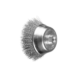 PFERD POS TBU 100/M14 INOX 0,30 Ruota a raggi di filo di acciaio 10 cm