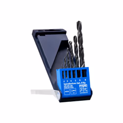 PFERD 25298003, Trapano, Set di punte per trapano, Alluminio, Ottone, Bronzo, Caldaie, Acciaio, 118°, Acciaio rapido rettific ...
