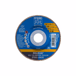 PFERD PFF 115 A 40 PSF STEELOX fornitura per utensili rotanti per molatura/levigatura Metallo - Vista aggiuntiva 2