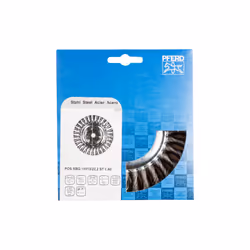 PFERD POS RBG 15013/22,2 ST 0,60 Ruota a raggi di filo di acciaio 15 cm - Vista aggiuntiva 2
