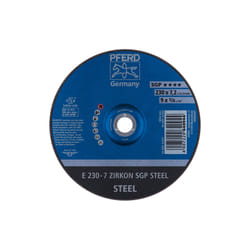 PFERD E 230-7 ZIRKON SGP STEEL fornitura per utensili rotanti per molatura/levigatura Metallo