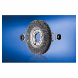 PFERD RBU 10020/14,0 ST 0,30 Ruota a raggi di filo di acciaio 10 cm