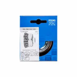 PFERD POS TBG 80/M14 CT ST 0,50 Ruota a raggi di filo di acciaio 8 cm