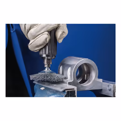 PFERD KBU 9510/6 INOX 0,30 Ruota a raggi di filo di acciaio 9,5 cm