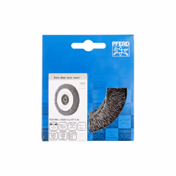 PFERD POS RBU 10020/14,0 ST 0,30 Ruota a raggi di filo di acciaio 10 cm - Vista aggiuntiva 2