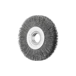 PFERD POS RBU 12520/14,0 ST 0,30 Ruota a raggi di filo di acciaio 12,5 cm