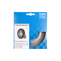 PFERD POS RBU 15025/AK32-2 ST 0,20 Ruota a raggi di filo di acciaio 15 cm - Vista aggiuntiva 2