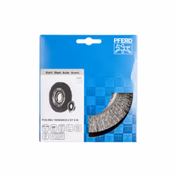 PFERD POS RBU 15038/AK32-2 ST 0,30 Ruota a raggi di filo di acciaio 15 cm